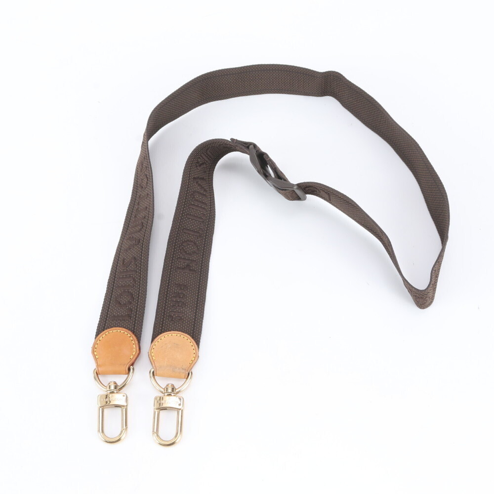 Louis Vuitton accessory leather nylon shoulder strap for men